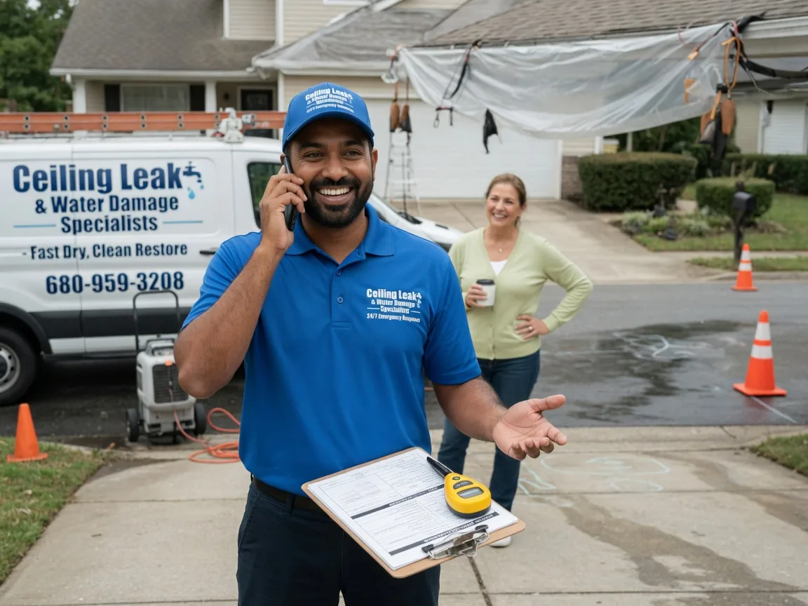 Ceiling Leak Cleanup Point Pleasant Beach, NJ FAQs